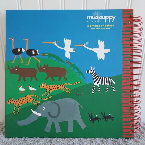 Noah's Ark Scrapbook Memory Memories Keepsake Album Baby Book Kids 11" x 11" - Picture 2 of 11